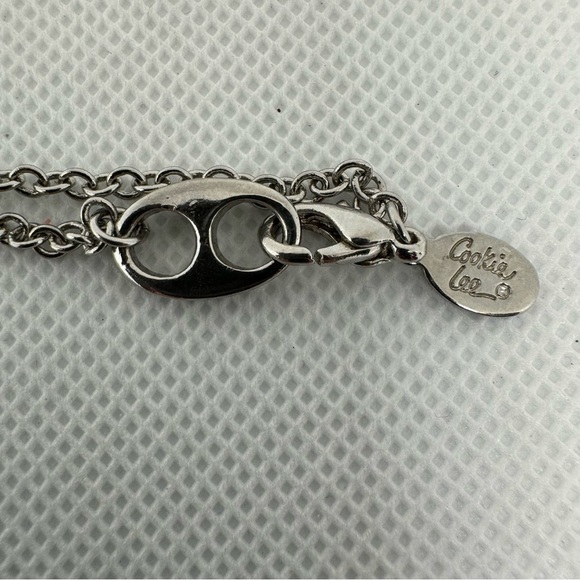 Cookie Lee Silver Tone Long Necklace. - Picture 7 of 7